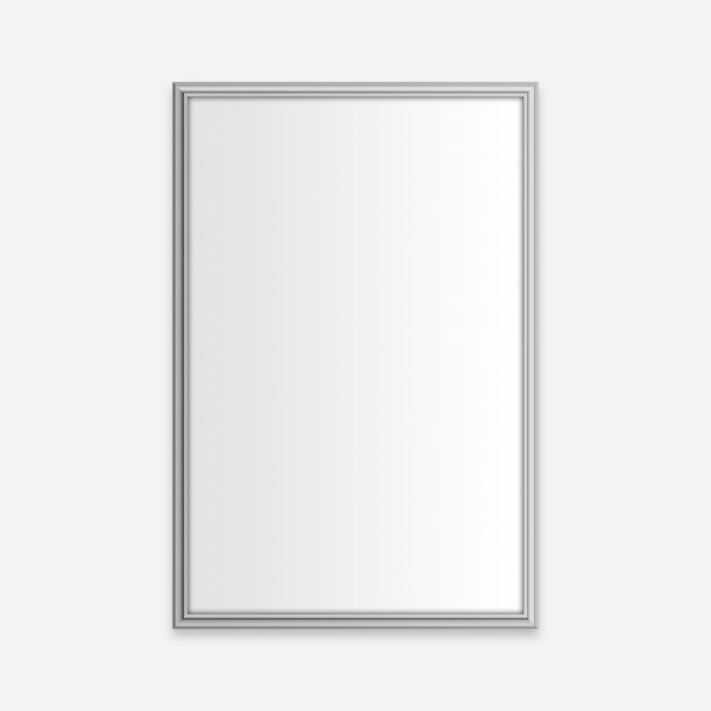 Main Line Cabinet, Chrome, Rosemont, 30.06" H x 19.38" W x 5.31" D