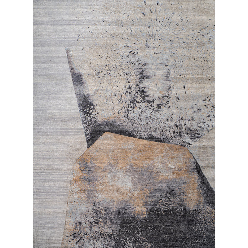 Abstract Area Rug, Rectangle 8' x 10'