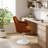Lippa Performance Velvet Swivel Dining Armchair-105239672-105239675