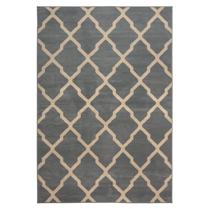 Kiki Geometric Indoor Rug, Rectangle 5'3" x 7'7"
