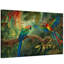 40*60,Wall Art Tropical Bird Wall Decor Forest Parrots Canvas Prints Pictures Rustic Birds Painting.-257862689