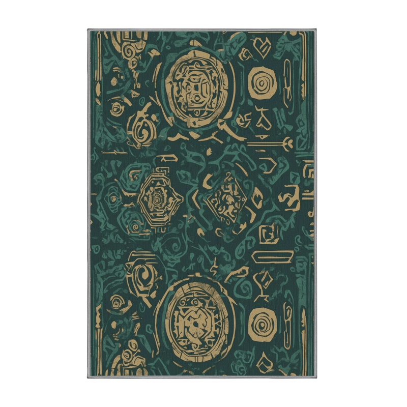 Silent Hero Rug, Rectangle 4' x 6'