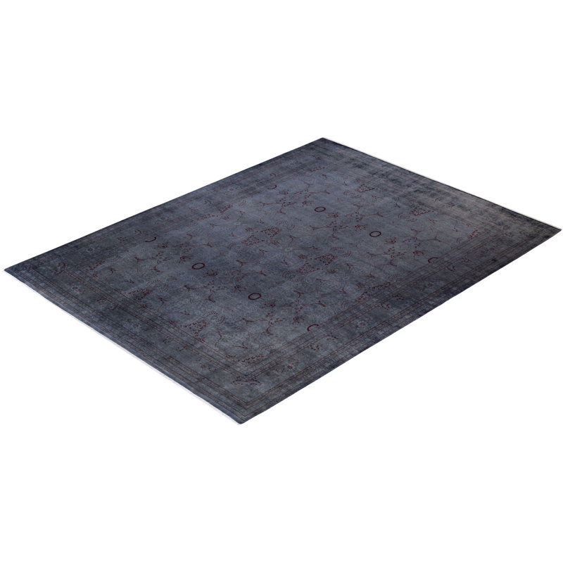 Yoshiaki One-of-a-Kind 9' 1" X 12' 0" Hand Knotted Area Rug