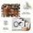 Brown Art Deco Geometric   area rugs for Living Room, Soft and Comfortable, Suitable for all seasons, easy to maintain, machine washable Indoor floor mat, Under Table Farmhouse suitable for Bedroom, Dining Room, Study,  Balcony, Home Decor Patio-1182558862
