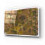 «Green Gold 2» par Maria Pietri, art mural en verre acrylique-446998527