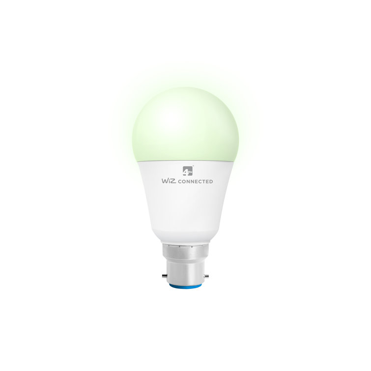 Smart A60 B22 LED Bulb (8W) Colour Changing Tuneable White Dimmable 850Lm 2200-6500K Tuneable White, Wi-Fi/Bluetooth Controlled with Bayonet Fitting