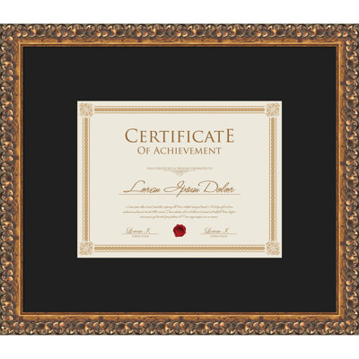 Antique Bronze Wood Picture Frame
