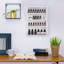 Oumilen, support de rangement mural pour huiles essentielles et vernis à ongles, brun rustique-1536799569