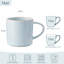  Ensemble de grandes tasses 4 pièces Nebula-420245221