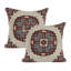 Ensemble de coussins décoratifs 100% coton Analee