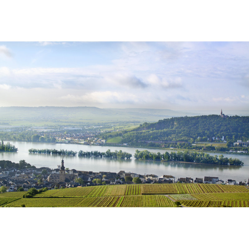Rã¼desheim Loreley - Wrapped Canvas Print, 30cm H x 46cm W