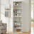 Adjustable 8-Layer CD DVD Storage Cabinet With Detachable Design, Multifunctional Bookcase For Home And Office Organization-1940811587