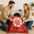Silky Floral Plush Blanket – Soft, Warm & Elegant Korean-Style Bedding Throw