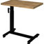 Lit à hauteur réglable, plateau en manguier de 71 cm (28 pouces), plage de réglage de 69 à 99 cm (27 à 39 pouces), manivelle fluide pour un positionnement personnalisé, base en pouces, manivelle.