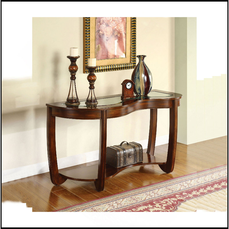 Meuble de salon cerisier foncé 1pc