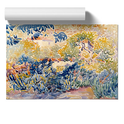 The Artists Garden by Henri Edmond Cross - Frameless Print