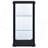 Callie Black Glass 3-Shelf Curio Cabinet