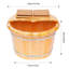 Seau de bain en bois