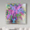 Deetra «A Varity of Lilacs», reproduction de peinture à l'acrylique sur toile tendue