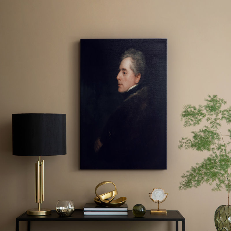 Impression de portrait rétro - galerie Cavas, H 48 po x l 32 po