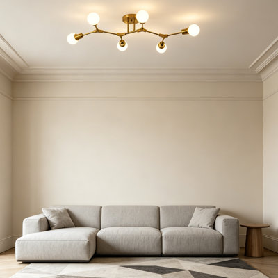 Plafonnier semi-encastré Modern