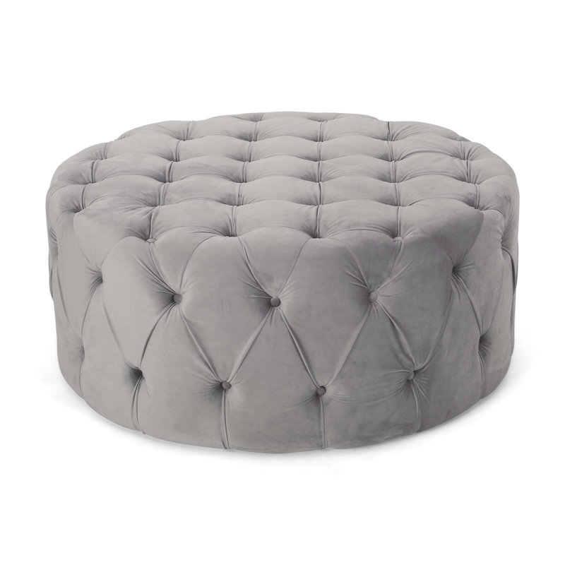 Banc repose-pieds, Gris