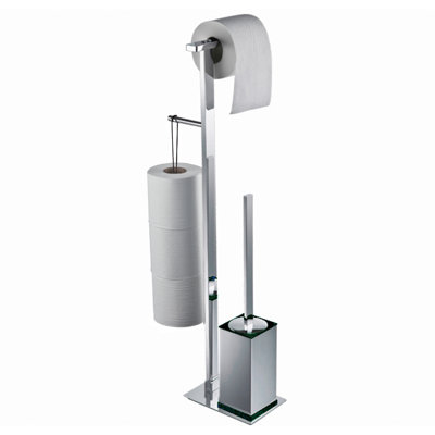 Manillons Torrens Metal Toilet Brush Set