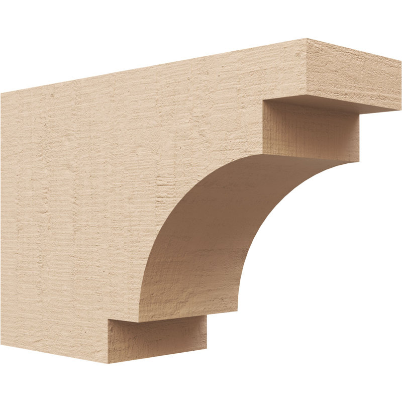 Bois de méditerranée TimberThane Ra partier, brun clair apprêté, H 8 po x l 12 po x P 4 po