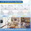 Ventilateurs de plafond modernes avec lumières et télécommande / ...