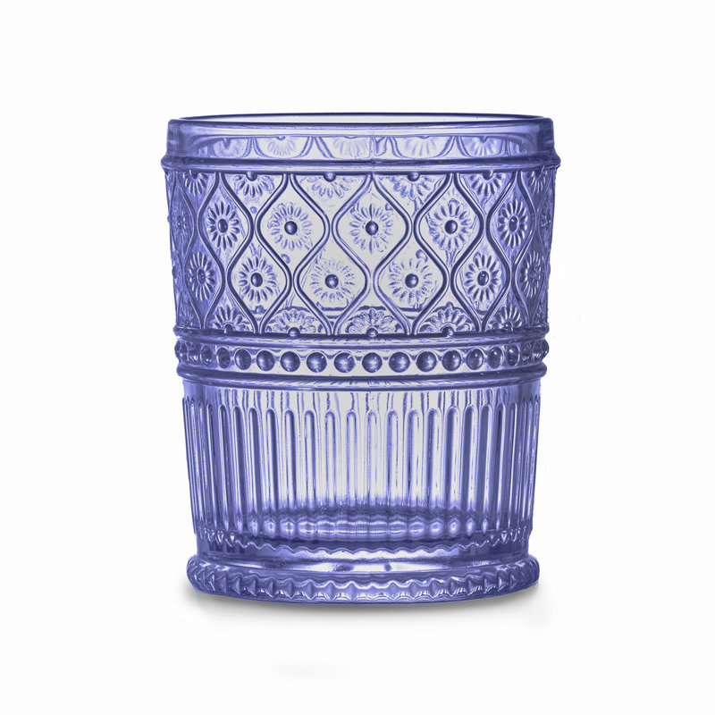 Verres à whisky 12 oz Claro, bleu