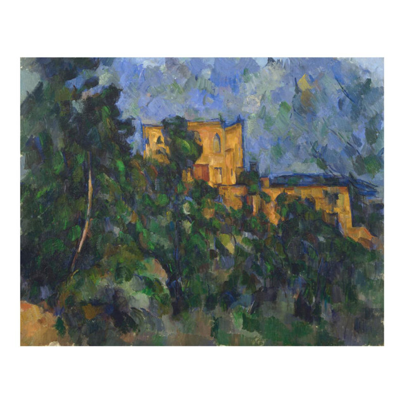 Château Noir, Paul Cézanne, estampe numérique, H 22 po x l 28 po