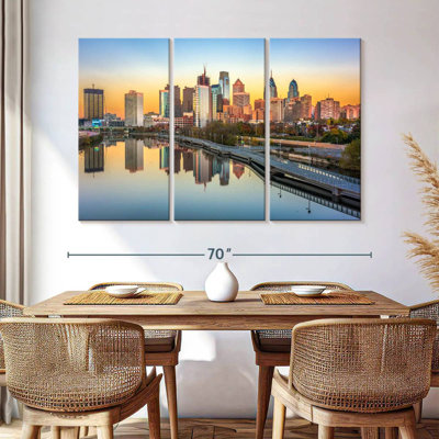 Philadelphia Skyline Reflection