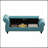 64.5" Nails Tufted Velvet Upholstery Bed Bench with Storage-1127585377