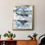 Toile encadrée de qualité supérieure Blue Memories II - prête à être accrochée-1125836742-1125836741