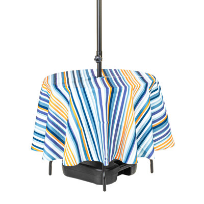 Ortansa Striped Water Repellent Tablecloth