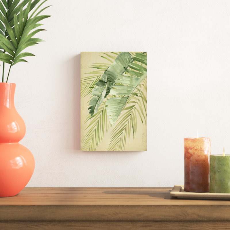 Banana Palms II, H 12 po x l 8 po