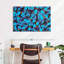 Essaim de papillon bleu Brampt-108907039