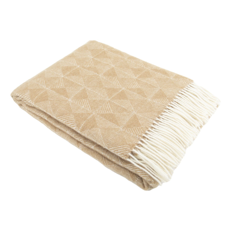Knutsen Throw Blanket, Beige