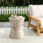 Outdoor/Indoor Lightweight Concrete Side Table