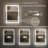 Atherton LED ETL Certified Frameless Anti-Fog Dimmable 3-colors Wall Mounted Modern Vanity Mirror For Bathroom -963465758