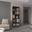 Bibliothèque à 4 niveaux avec rangement moderne pour livres et décor-1230812600