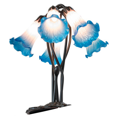 Lampe de table 16 lumières Tiffany Pond
