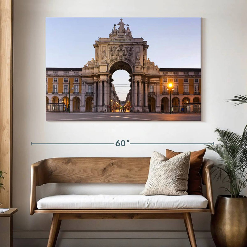 Rorry Praca De Comercio Lisbon, 34" H x 51" W