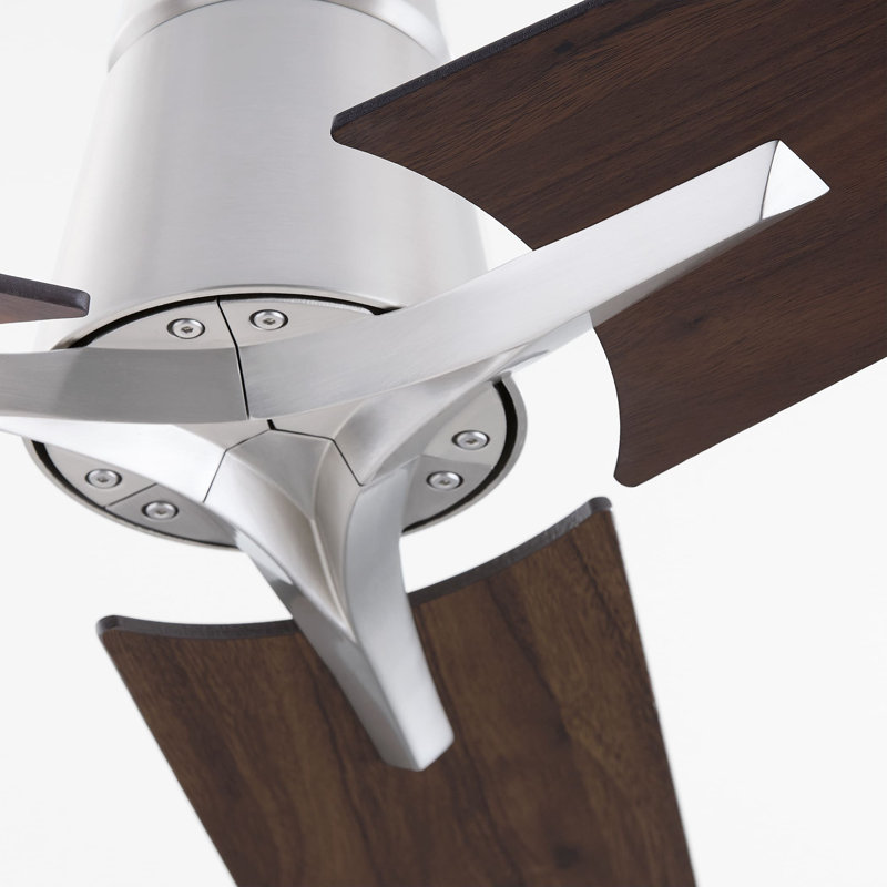 Halcyon 56 po 3BLD FAN - AGB, Nickel avec pales en bois de taille moyenne