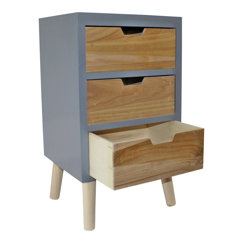 Ranier 33cm W 3 - Drawer Chest of Drawers