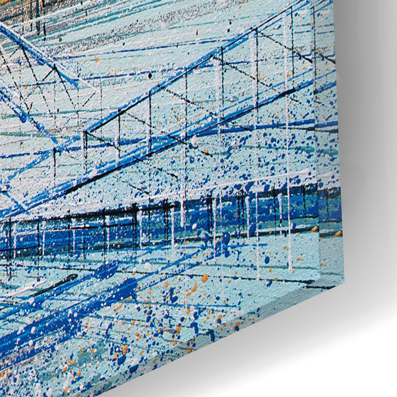 Wrought Studio ™ «London - Tower Bridge In Af après Light» par Marc Todd, art mural en verre acrylique