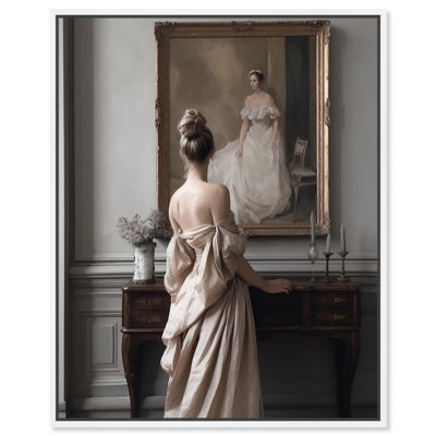 Classic Lady II Canvas Glamorous Feminine Wall Art by Art Remedy