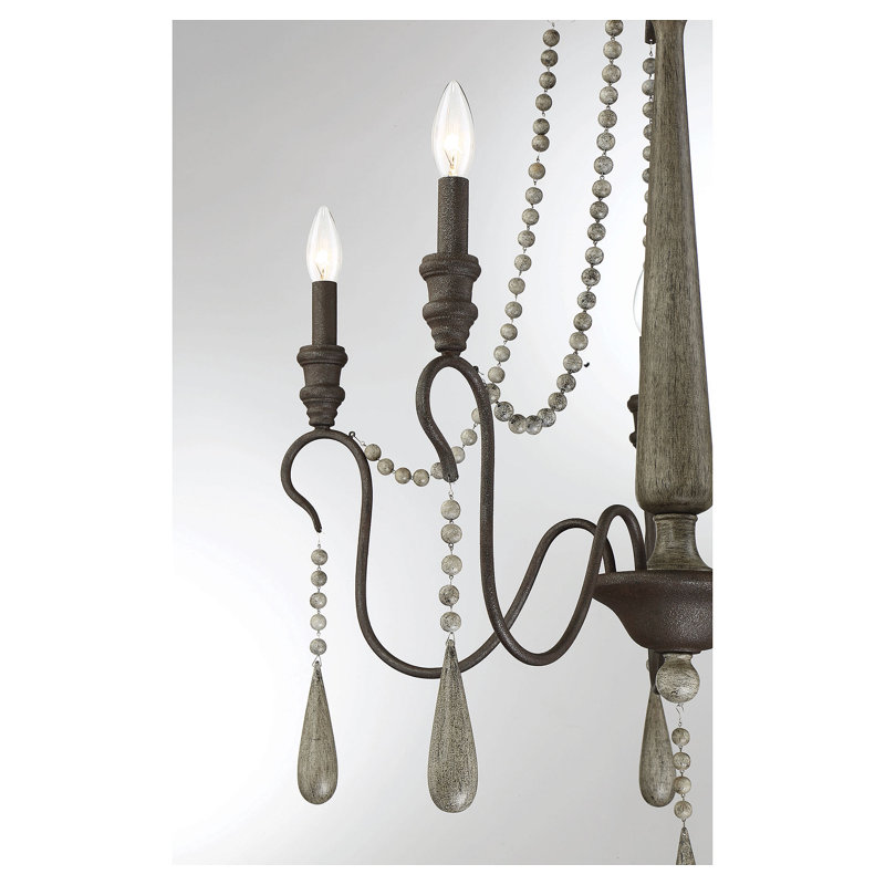 Lustre traditionnel de style bougie Kensley