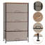 Commode de rangement en tissu 4 tiroirs Luman-350110253