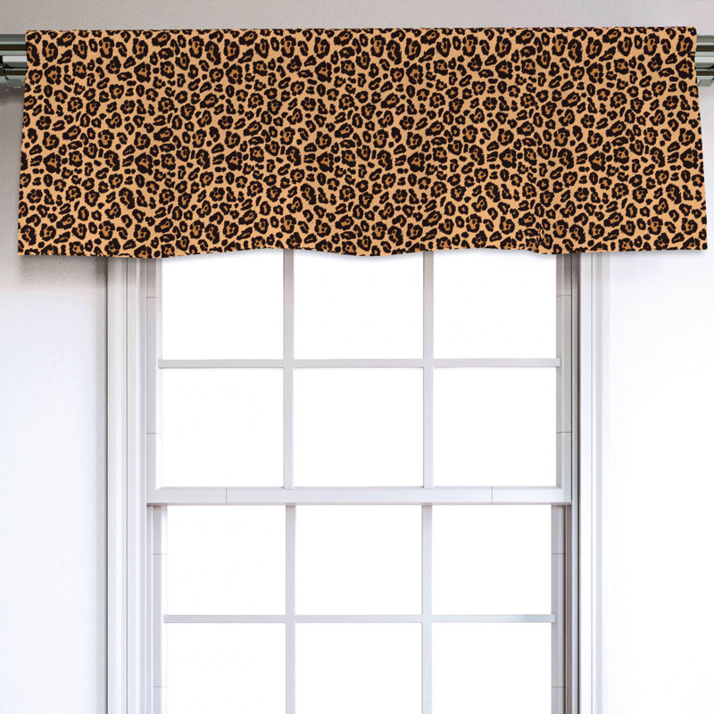 Sateen Ruffled Window Valance